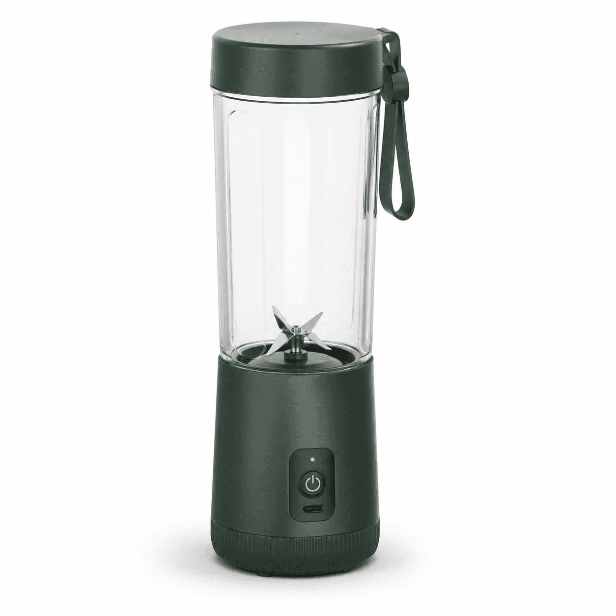 Portable blender product input